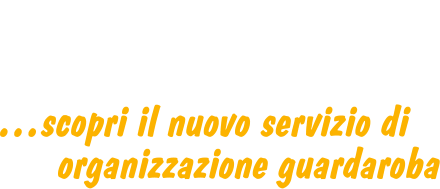 Apri la porta di casa nuova  …scopri il nuovo servizio di  e trovi tutto già al suo posto … organizzazione guardaroba